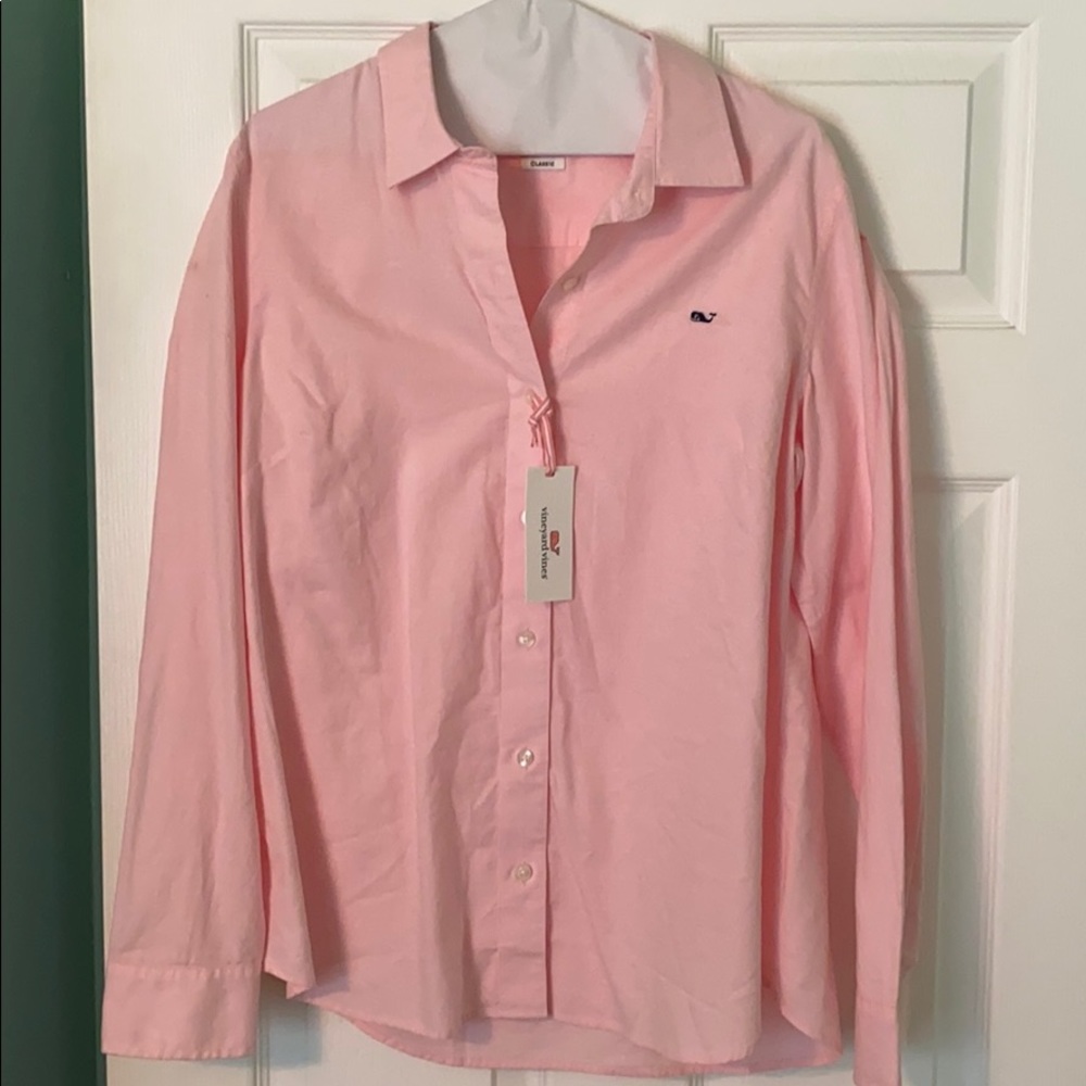 Pink Vineyard Vines Oxford